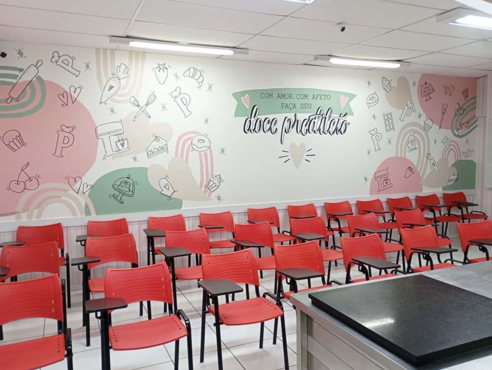 Espaço de curso Padeirito — Unidade Blumenau (SC)