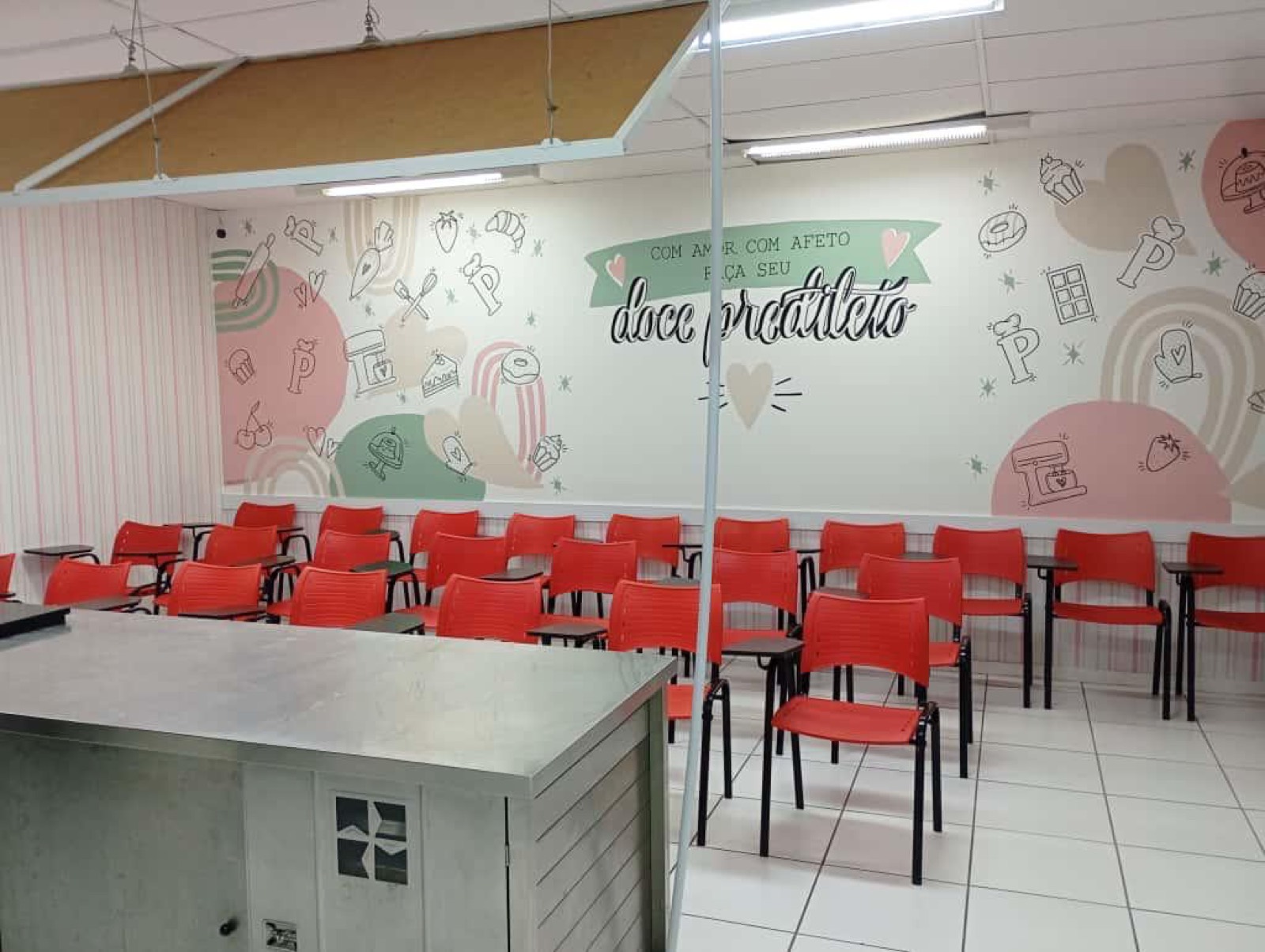 Espaço de curso Padeirito — Unidade Blumenau (SC)